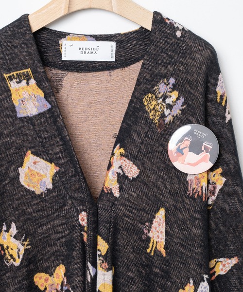 bedsidedrama（ベットサイドドラマ）の「Twenty Night JQ Cardigan（カーディガン/ボレロ・レディース・グレー/ブラック・2/1）」の14枚目の写真