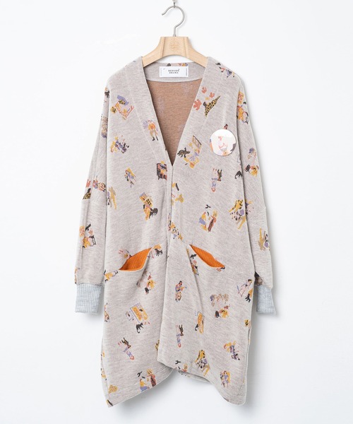 bedsidedrama（ベットサイドドラマ）の「Twenty Night JQ Cardigan（カーディガン/ボレロ・レディース・グレー/ブラック・2/1）」の18枚目の写真