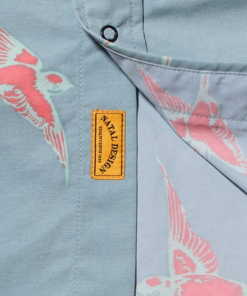 NATAL DESIGN(ネイタルデザイン)の「HOME BOUND SS SHIRTS 3(シャツ/ブラウス・メンズ・ライトブルー/ライトグリーン・SMALL/MEDIUM/LARGE/X-LARGE)」の5枚目の写真