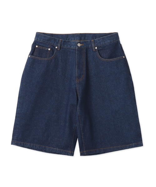 TOKYO 23(トウキョウニジュウサン)の「TOKYO 23 Baggy Denim Short Pants / トーキョー 23 バギー デニム ショート パンツ(デニムパンツ・メンズ・ネイビー/ブラック/ピンク・XL/XXL/L)」の2枚目の写真