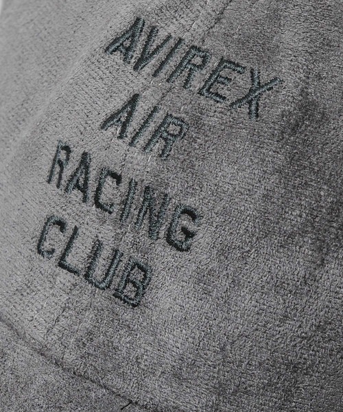 AVIREX(アヴィレックス)の「《AVIREX》AUTHENTIC SIMPLE LOGO SUEDE CAP(キャップ・メンズ・グリーン/グレー/チャコールグレー・FREE)」の5枚目の写真