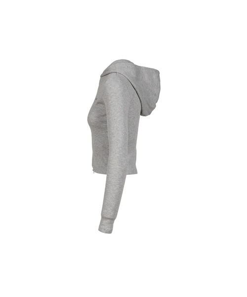 GLOWNY(グロウニ―)の「G CLASSIC ESSENTIAL RIB ZIP-UP(パーカー・レディース・ブラック/グレー・LARGE/MEDIUM/SMALL)」の4枚目の写真