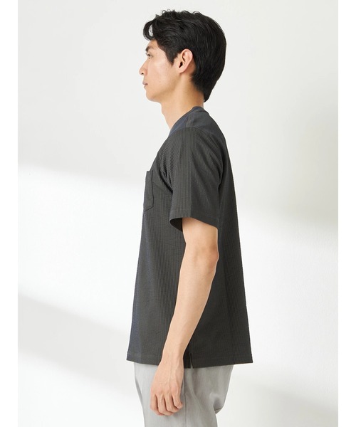 McGREGOR(マックレガー)の「ニットサッカーT(Tシャツ/カットソー・メンズ・ネイビー/ブルー/チャコール・L/M/XL)」の6枚目の写真