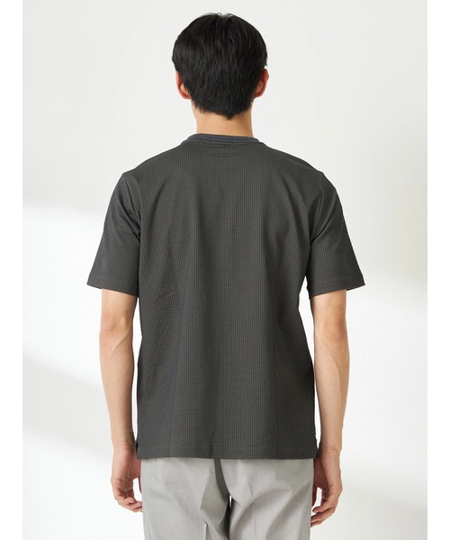 McGREGOR(マックレガー)の「ニットサッカーT(Tシャツ/カットソー・メンズ・ネイビー/ブルー/チャコール・L/M/XL)」の7枚目の写真