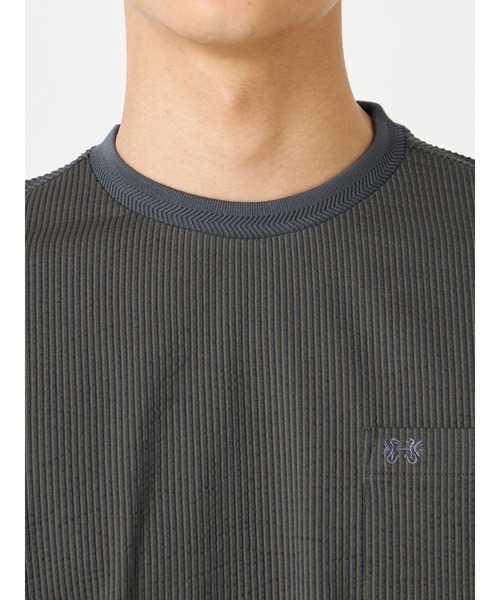 McGREGOR(マックレガー)の「ニットサッカーT(Tシャツ/カットソー・メンズ・ネイビー/ブルー/チャコール・L/M/XL)」の8枚目の写真