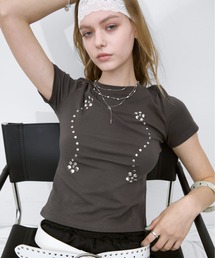 Stud Line T-Shirt / スタッズラインTシャツ