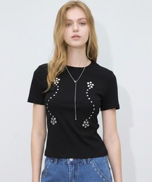 Stud Line T-Shirt / スタッズラインTシャツ