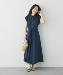 セール】【愛されワンピース】フラワープリントバルーンスリーブ