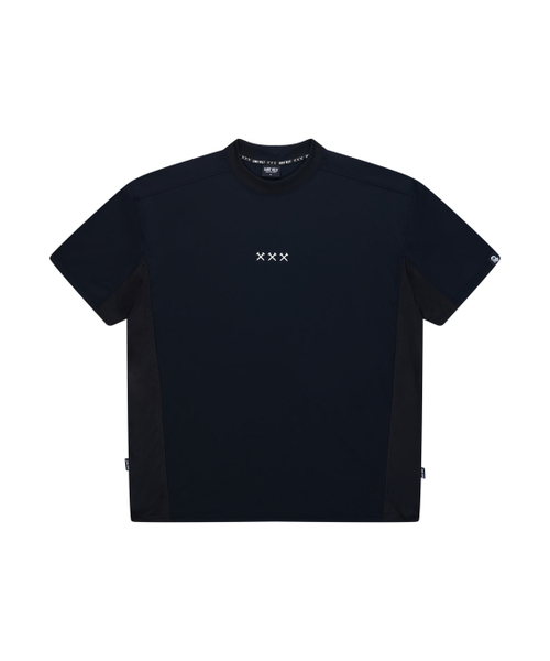 JAMIE WEST（ジェイミーウエスト）の「[JWGC] エッセンシャルパフォーマンスモックネックTシャツ (ブラック)（Tシャツ/カットソー・レディース・その他・MEDIUM/LARGE/X-LARGE）」の2枚目の写真
