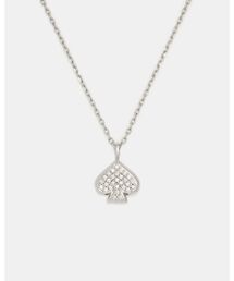 kate spade new york（ケイトスペード ニューヨーク）の「エブリデイ スペード パヴェ ミニ ペンダント（ネックレス）」