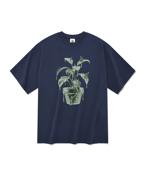 RADINEO(ラディネオ)の「リキッドガーデン 半袖Tシャツ ネイビー(Tシャツ/カットソー・メンズ・その他・SMALL/MEDIUM/LARGE/X-LARGE)」の1枚目の写真