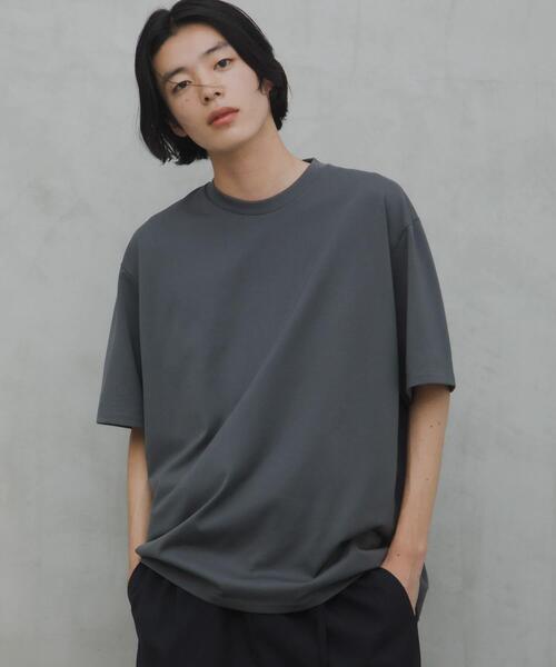 URBAN RESEARCH DOORS（アーバンリサーチドアーズ）の「Ultima Jersey Short-Sleeve T-shirts（Tシャツ/カットソー・メンズ・ホワイト/チャコールグレー/ブラック/ライトブルー・MEDIUM/LARGE/SMALL）」の18枚目の写真