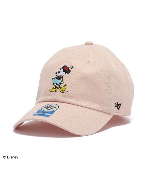 Disney(ディズニー)の「フォーティーセブン【’47】- ディズニー ミニーマウス キャップ キッズサイズ【KIDS CLEAN UP Minnie Mouse PINK 14920268】(キャップ・キッズ・ライトピンク・ONE SIZE)」の1枚目の写真