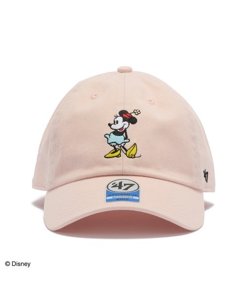 Disney(ディズニー)の「フォーティーセブン【’47】- ディズニー ミニーマウス キャップ キッズサイズ【KIDS CLEAN UP Minnie Mouse PINK 14920268】(キャップ・キッズ・ライトピンク・ONE SIZE)」の2枚目の写真
