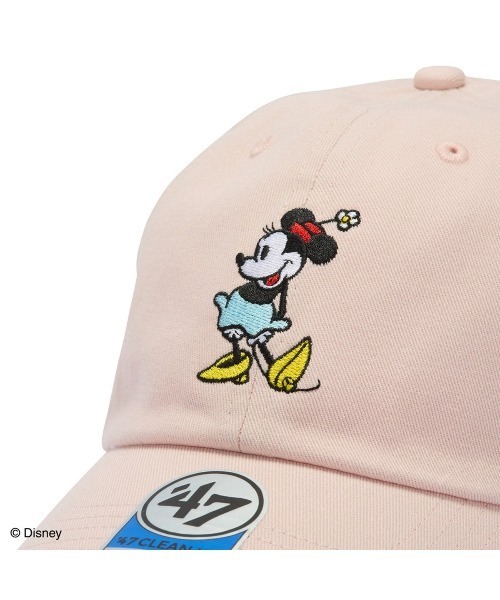 Disney(ディズニー)の「フォーティーセブン【’47】- ディズニー ミニーマウス キャップ キッズサイズ【KIDS CLEAN UP Minnie Mouse PINK 14920268】(キャップ・キッズ・ライトピンク・ONE SIZE)」の8枚目の写真