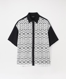LOVELESS（ラブレス）の「クロシェレースショートスリーブシャツ（シャツ/ブラウス）」