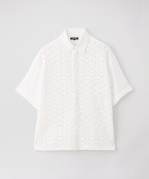 LOVELESS（ラブレス）の「クロシェレースショートスリーブシャツ（シャツ/ブラウス）」