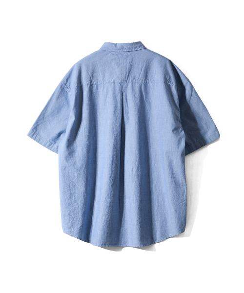 HORLISUN(ホーリーサン)の「Poole Chambray Shirt Light Blue(シャツ/ブラウス・メンズ・その他・SMALL/MEDIUM/LARGE)」の3枚目の写真