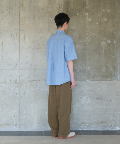 HORLISUN(ホーリーサン)の「Poole Chambray Shirt Light Blue(シャツ/ブラウス・メンズ・その他・SMALL/MEDIUM/LARGE)」の8枚目の写真