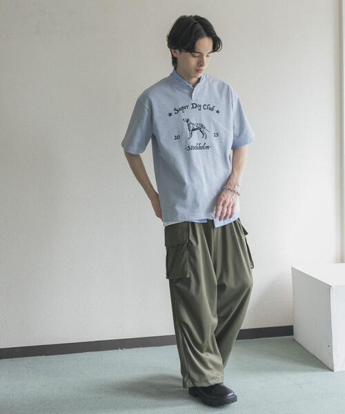 SENSE OF PLACE by URBAN RESEARCH(センスオブプレイスバイアーバンリサーチ)の「ヴィンテージグラフィックヘンリーネックTシャツ(Tシャツ/カットソー・メンズ・ライトブルー/チャコールグレー/ネイビー・LARGE/MEDIUM)」の20枚目の写真