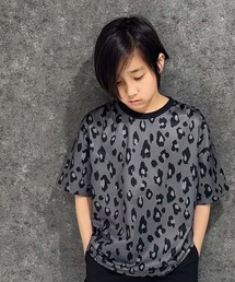 THE CASUAL | DRY/ドライメッシュ 総柄 オーバーサイズ Tシャツ(Tシャツ/カットソー)