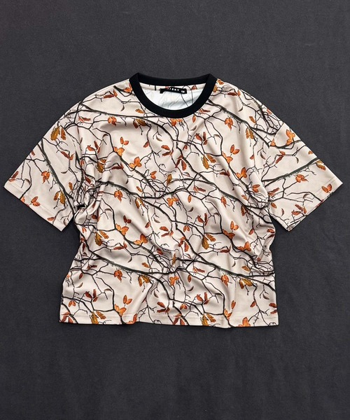 THE CASUAL(カジュアル)の「DRY/ドライメッシュ 総柄 オーバーサイズ Tシャツ(Tシャツ/カットソー・キッズ・グレー系その他2/グレー系その他3/ブラック系その他2/グレー系その他/ベージュ系その他2/ベージュ系その他/ブラック系その他3/ブラック系その他・130cm/120cm/110cm/160cm/150cm/140cm)」の8枚目の写真