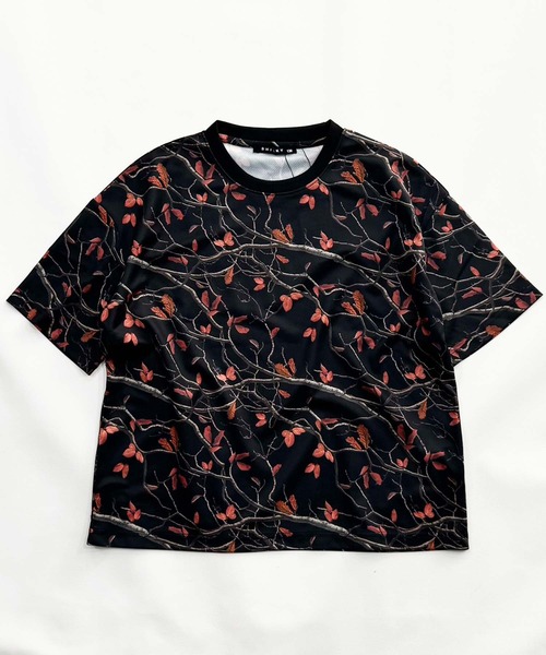 THE CASUAL(カジュアル)の「DRY/ドライメッシュ 総柄 オーバーサイズ Tシャツ(Tシャツ/カットソー・キッズ・グレー系その他2/グレー系その他3/ブラック系その他2/グレー系その他/ベージュ系その他2/ベージュ系その他/ブラック系その他3/ブラック系その他・130cm/120cm/110cm/160cm/150cm/140cm)」の10枚目の写真