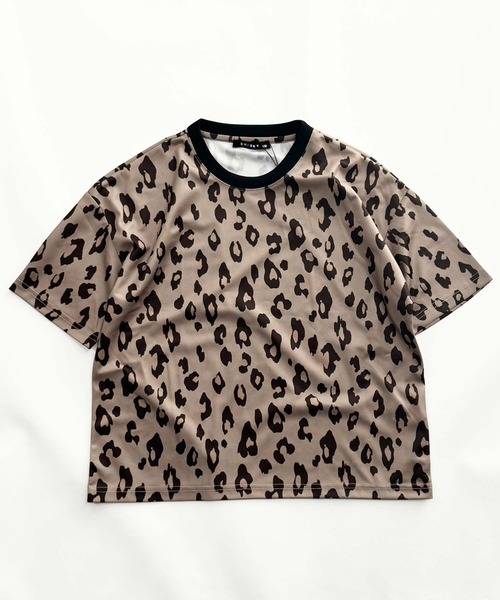 THE CASUAL(カジュアル)の「DRY/ドライメッシュ 総柄 オーバーサイズ Tシャツ(Tシャツ/カットソー・キッズ・グレー系その他2/グレー系その他3/ブラック系その他2/グレー系その他/ベージュ系その他2/ベージュ系その他/ブラック系その他3/ブラック系その他・130cm/120cm/110cm/160cm/150cm/140cm)」の16枚目の写真