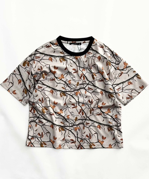 THE CASUAL(カジュアル)の「DRY/ドライメッシュ 総柄 オーバーサイズ Tシャツ(Tシャツ/カットソー・キッズ・グレー系その他2/グレー系その他3/ブラック系その他2/グレー系その他/ベージュ系その他2/ベージュ系その他/ブラック系その他3/ブラック系その他・130cm/120cm/110cm/160cm/150cm/140cm)」の17枚目の写真