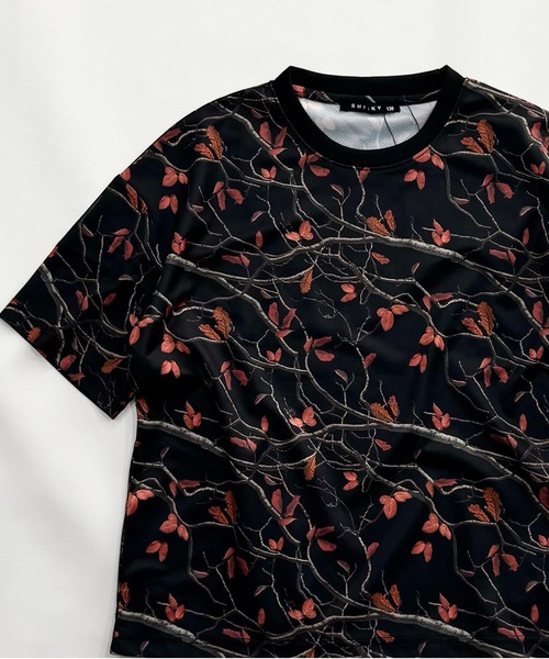 THE CASUAL(カジュアル)の「DRY/ドライメッシュ 総柄 オーバーサイズ Tシャツ(Tシャツ/カットソー・キッズ・グレー系その他2/グレー系その他3/ブラック系その他2/グレー系その他/ベージュ系その他2/ベージュ系その他/ブラック系その他3/ブラック系その他・130cm/120cm/110cm/160cm/150cm/140cm)」の18枚目の写真