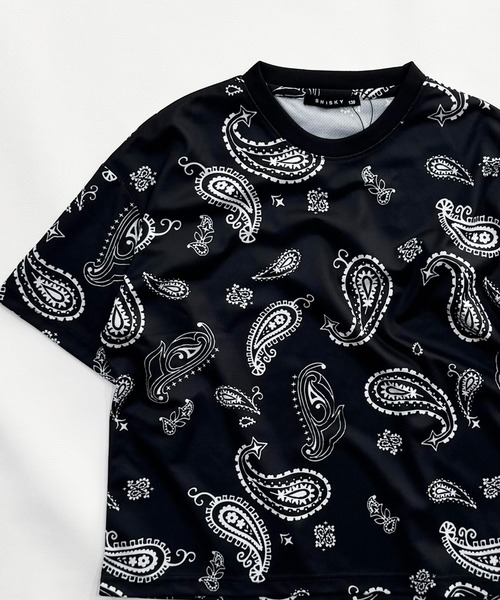 THE CASUAL(カジュアル)の「DRY/ドライメッシュ 総柄 オーバーサイズ Tシャツ(Tシャツ/カットソー・キッズ・グレー系その他2/グレー系その他3/ブラック系その他2/グレー系その他/ベージュ系その他2/ベージュ系その他/ブラック系その他3/ブラック系その他・130cm/120cm/110cm/160cm/150cm/140cm)」の19枚目の写真