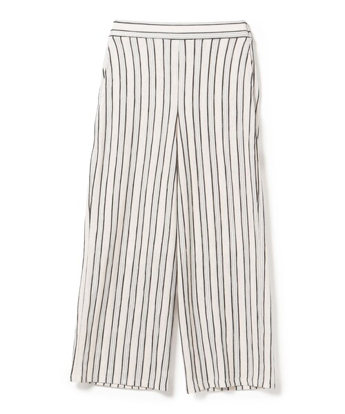 BEAMS HEART(ビームスハート)の「ストライプ カット パンツ(セットアップ対応)(スラックス・レディース・ホワイト系その他5/オフホワイト・FREE)」の15枚目の写真