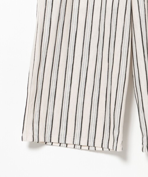BEAMS HEART(ビームスハート)の「ストライプ カット パンツ(セットアップ対応)(スラックス・レディース・ホワイト系その他5/オフホワイト・FREE)」の18枚目の写真