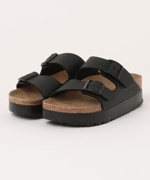 ビルケンシュトック 1029028 Arizona Big Buckle TEX Raffia Black