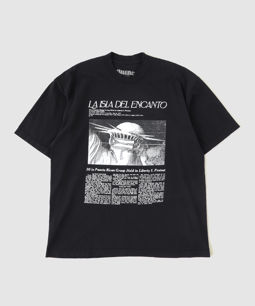 BUENO(ブエノ)の「Bueno / ブエノ LA ISLA DEL ENCANTO TEE(Tシャツ/カットソー・メンズ・ブラック・MEDIUM/LARGE)」の1枚目の写真