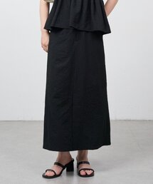 【一部店舗限定/チェック&無地/セットアップ対応】B シャドウチェックタイトスカート