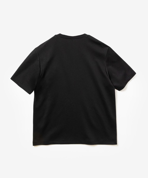 ATTACHMENT(アタッチメント)の「コットンダブルフェイス スリムフィット S/S TEE / COTTON DOUBLE FACE SLIM FIT S/S TEE(Tシャツ/カットソー・メンズ・グレイッシュベージュ/ブラック/ネイビー/ダークグレー/ホワイト・1/4/3/2)」の7枚目の写真