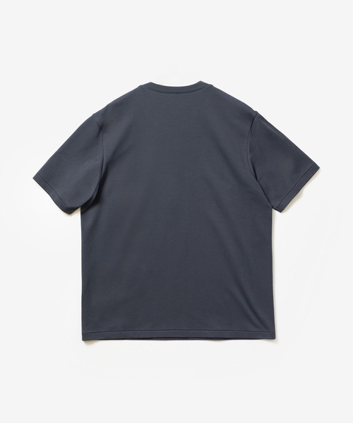 ATTACHMENT(アタッチメント)の「コットンダブルフェイス スリムフィット S/S TEE / COTTON DOUBLE FACE SLIM FIT S/S TEE(Tシャツ/カットソー・メンズ・グレイッシュベージュ/ブラック/ネイビー/ダークグレー/ホワイト・1/4/3/2)」の10枚目の写真