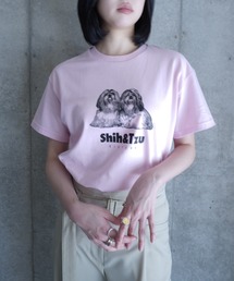 AKISHIKA design（アキシカデザイン）の「SHIH&TZU T-SHIRTS（Tシャツ/カットソー）」