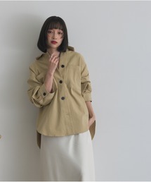 OandI（オーアンドアイ）の「ダブルポケットシャツジャケット（その他アウター）」