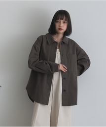 OandI（オーアンドアイ）の「ダブルポケットシャツジャケット（その他アウター）」