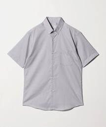 green label relaxing | エブリット TC パナマ スタンダード ボタンダウン ショートスリーブ シャツ -イージーアイロン・通気性-(ビジネスシャツ)