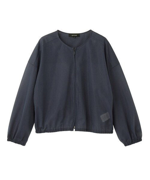 UNTITLED(アンタイトル)の「トリコットシアーブラウス(シャツ/ブラウス・レディース・アイボリー/ブラック/ブルー系その他・02/00/50)」の20枚目の写真