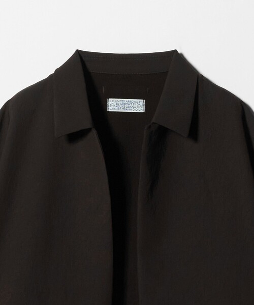 UNITED ARROWS & SONS by DAISUKE OBANA(ユナイテッドアローズアンドサンズバイダイスケオバナ)の「<D.O UNITED ARROWS BY DAISUKE OBANA>Ⅰ COL D/SSL SHIRT 26SS/ショートスリーブシャツ(シャツ/ブラウス・メンズ・ダークブラウン・M/XL/L/S)」の9枚目の写真