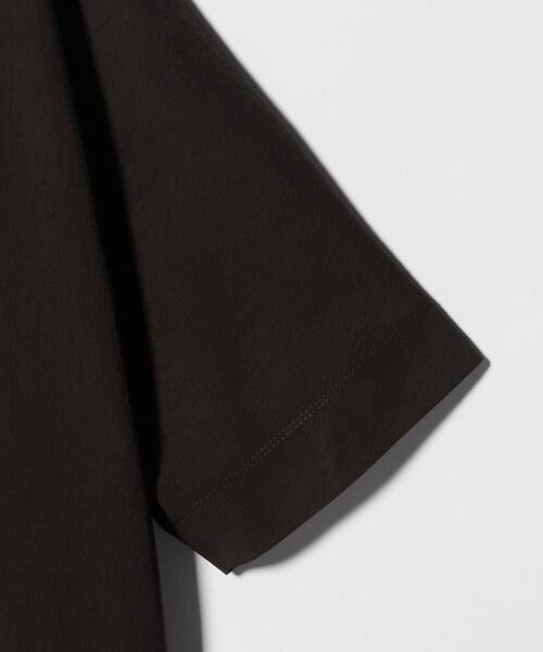 UNITED ARROWS & SONS by DAISUKE OBANA(ユナイテッドアローズアンドサンズバイダイスケオバナ)の「<D.O UNITED ARROWS BY DAISUKE OBANA>Ⅰ COL D/SSL SHIRT 26SS/ショートスリーブシャツ(シャツ/ブラウス・メンズ・ダークブラウン・M/XL/L/S)」の10枚目の写真