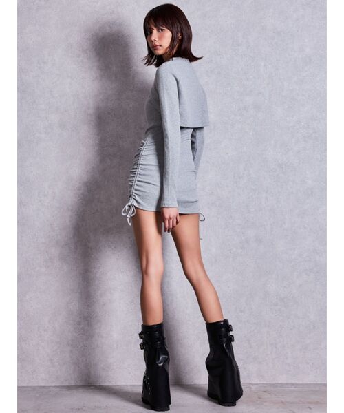 GYDA(ジェイダ)の「ZIP design loose coverブーツ(ブーツ・レディース・ブラック・SMALL/MEDIUM/LARGE)」の17枚目の写真