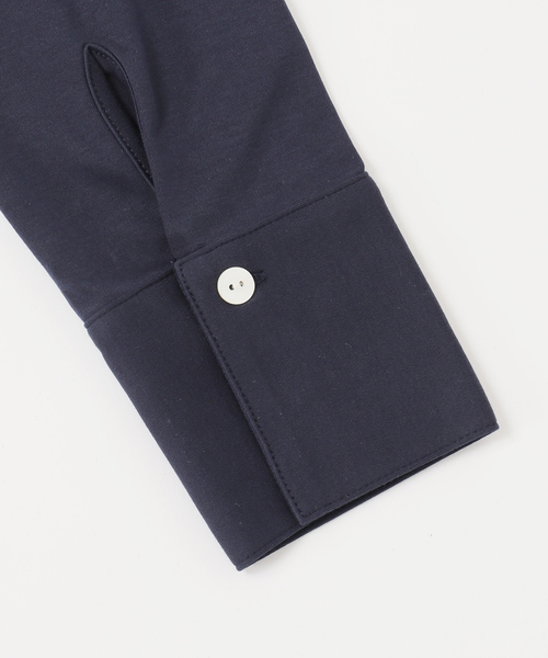Oriens JOURNAL STANDARD(オリエンス ジャーナルスタンダード)の「lxavyi シェイプシャツ(Tシャツ/カットソー・レディース・ネイビー/ライトグレー・FREE)」の11枚目の写真