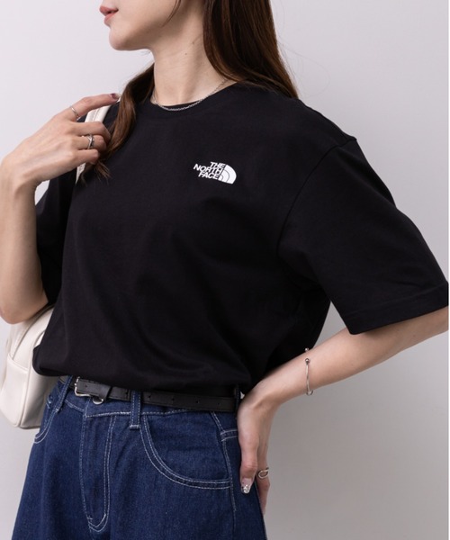 THE NORTH FACE(ザノースフェイス)の「THE NORTH FACE(ザ・ノースフェイス)/ワンポイントロゴ 半袖 コットン Tシャツ/M'S COTTON BASIC S/S R/TEE(Tシャツ/カットソー・レディース・ブラック/グレー/ホワイト/ホワイト系その他/ダークネイビー/ブルー系その他・L/M/S/XXL/XL)」の1枚目の写真