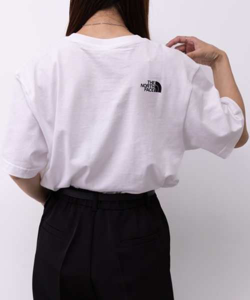 THE NORTH FACE(ザノースフェイス)の「THE NORTH FACE(ザ・ノースフェイス)/ワンポイントロゴ 半袖 コットン Tシャツ/M'S COTTON BASIC S/S R/TEE(Tシャツ/カットソー・レディース・ブラック/グレー/ホワイト/ホワイト系その他/ダークネイビー/ブルー系その他・L/M/S/XXL/XL)」の11枚目の写真