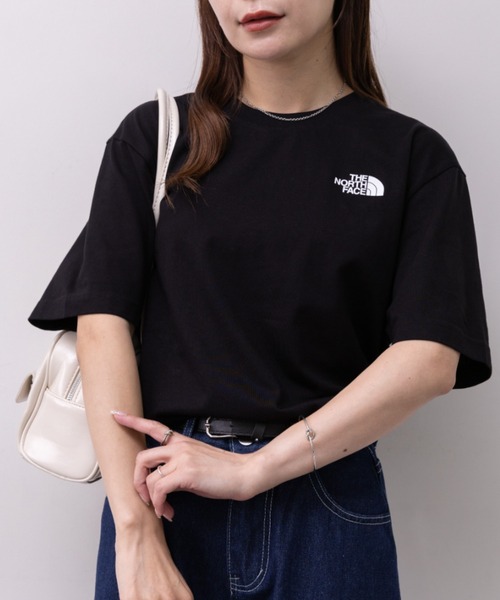 THE NORTH FACE(ザノースフェイス)の「THE NORTH FACE(ザ・ノースフェイス)/ワンポイントロゴ 半袖 コットン Tシャツ/M'S COTTON BASIC S/S R/TEE(Tシャツ/カットソー・レディース・ブラック/グレー/ホワイト/ホワイト系その他/ダークネイビー/ブルー系その他・L/M/S/XXL/XL)」の19枚目の写真